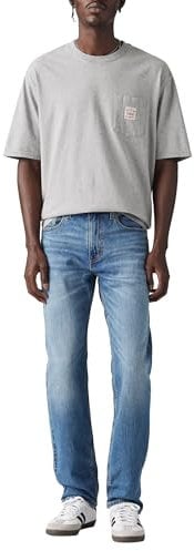 Levi's 502 Taper, Jeans Uomo, Come Closer, 34W / 36L