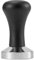 Espresso-Tamper aus Edelstahl, Handpresse, Werkzeug für Café, Hotel, Schwarz, 90 x 49 mm