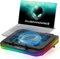 Cooling Pad for Dell Alienware m17 m16 m15 x17 x16 x15 x14 Area-51m 14-17 inch Gaming Laptop,Cooler it is Undoubtedly The King of Heat Dissipation with Powerful Turbo Fan,6 RGB Light Mode,Touch Start