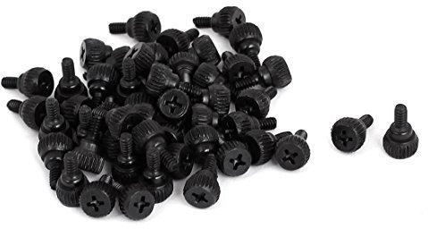 Persistence PC-Computer Gehaeuse Raendelschrauben M3.5 Raendelschrauben Schwarz 50 STK