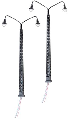 Operitacx 87 Mit Warmweißem Licht Ideal Für Modelleisenbahn Zubehör Und Miniatur Landschaftsbau