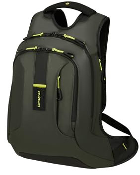 Samsonite Paradiver Light - Zaino per laptop 15.6 pollici, 45 cm, 19 L, verde (verde giungla)
