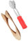 VICASKY 2St Musiklöffel-Instrument Instrumente Harfe Löffelinstrument Löffel Musikinstrument Blockflöteninstrument Horn Löffel musikalisch Musiklöffel aus Holz Holzinstrument Buche