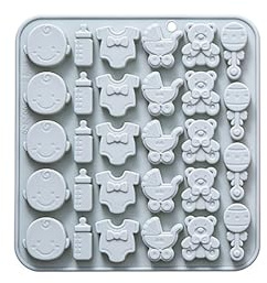 Berceaux de biberon en silicone pour décoration de gâteau ou cupcake