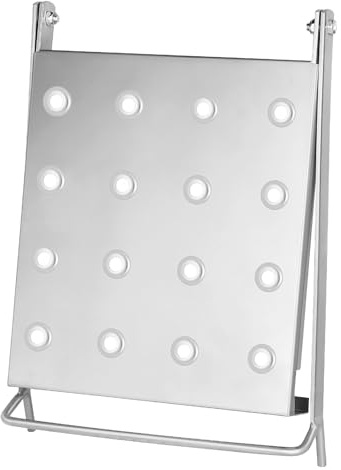 DBREAKS Arbeitsplattform Einhängetritt Treppenpodest bis 150kg (Silber) | Verstärkt Podestleiter Einhängen in Leitern, Stehleitern, Anlegeleiter, Arbeitspodest, Leiter Einhängeplattform