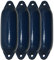 Majoni 4er-Set Bootsfender Star 25 - Farbe Navy, Länge 58cm