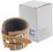 Medicalcorner24 MC24® Handgelenkriemen Handgelenk Bandage Leder, gefüttert, 2 Schnallen, Gr. 18, 1 Stück