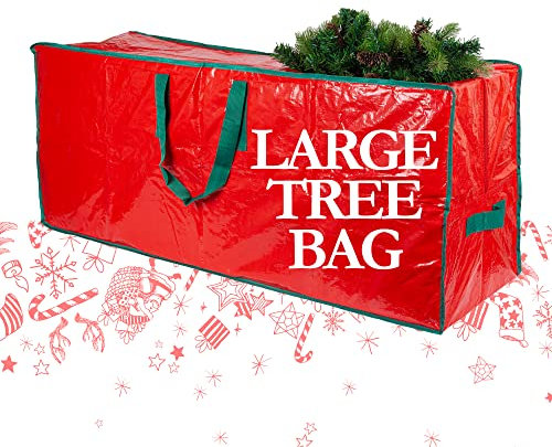 iN Christmas Tree Storage Bag with Handles – Easy to Store Christmas Tree Bag, Fits Up to 6ft Tall Trees