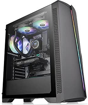 Thermaltake H350 TG RGB PC-Gehäuse, CA-1R9-00M1WN-00