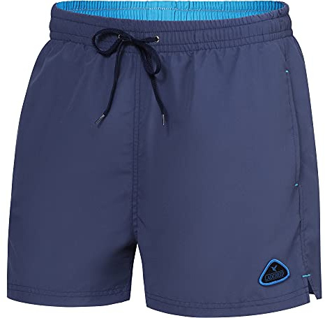 Ladeheid Herren Badehose Badeshorts Schwimmhose Bademode Strandmode LAZA1003 (Kobalt Azurblau, L)
