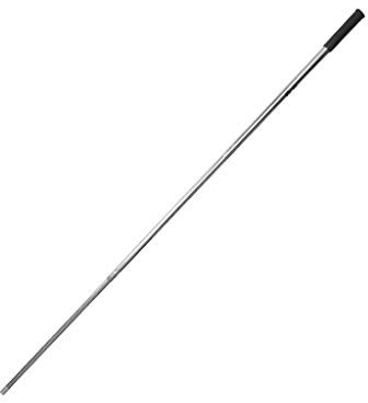 Mango telescópico extensible de acero inoxidable para red de aterrizaje de pesca, hilo M8, duradero y útil