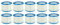 vhbw Filterset 10x Faltenfilter kompatibel mit WAP Turbo SSR, XL, XL-25, XL-E Nass- und Trockensauger - Filter, Patronenfilter