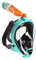 OCEAN REEF Aria QR+ - Vollgesichts-Schnorchelmaske - Unisex (Blaugrün, M/L)