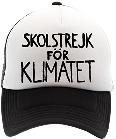 Hopestly Greta Skolstrejk for Klimatet Kappe Baseball Unisex Kinder des Jungen Mädchens Einstellbar Cap Unisex Boy's Girl's