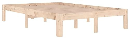 vidaXL Bed Frame without Mattress 120x190cm Small Double