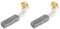 PATIKIL 2Pcs Escobillas de Carbón para Motor, 20x7x5mm Cepillos de Carbón para Herramienta Eléctrica, Reemplazo de Reparación de Angular Amoladora Mesa Sierra Taladro de Mano