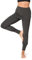 Bellivalini Damen Yogahose mit Rock Lang Trainingshose Bequeme Hose aus Viskose BLV50-275 (Dunkelmelange, 3XL)