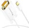 Câble Mini DisplayPort/Thunderbolt Vers VGA 3M/10FT - Adaptateur pour Microsoft Surface Pro 6 5 4 3, Mac, MacBook Pro, Air, Surface Book, ThinkPad