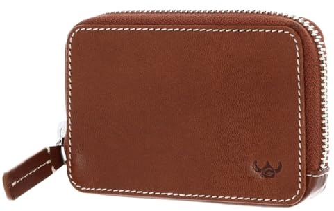 Golden Head Bari Zipped Key Case