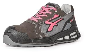 U-Power Red Premium Ivy, niedrige Sicherheitsschuhe mit Obermaterial aus atmungsaktivem Nylon und Mikrofaser, Zehenkappe AirToe Aluminium, Infinergy-Sohle, Anti-Perforationssystem