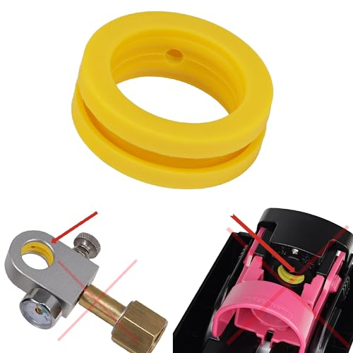 1x Dichtung Ersatz für C02 Zylinder Flasche Quick Connect Rosa kompatibel mit Sodastream Duo - Crystal 3.0 - Gaia - Art -Terra und C02 Refil Umfüll Adapter von Snapworld-Kaffee