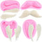 RFGHAC Lot de 4 moules en silicone en forme d'ailes d'ange pour décoration de gâteaux, chocolats, bonbons, résine, argile