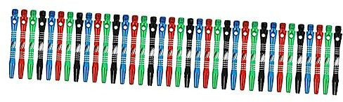SUPVOX 36pcs Dart Shafts Stems Standard Screw Thread Gaming Darts Accessories for Flights