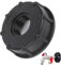 1 Zoll IBC Adapter Container Feingewinde, Kappe 14504, S60x6 IBC-Tankadapter Kunststoff-Schlauchanschluss Grobgewindekappe