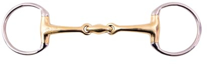 AK Mors à olives en argent allemand à double brisure AKRS-102643 (Argent allemand, 4.75'')