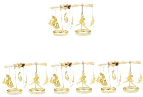 STOBAZA 8 Stück Drehbarer Kerzenständer Vintage Hochzeitsdekoration Hochzeitskerze Rustikale Vintage Hochzeit Tischdekoration Nordisches Terrarium Zubehör Einweihungsparty