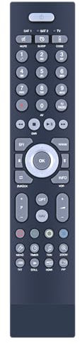 GOUYESHO Neue FBDVR401B 2530401010102 Ersatzfernbedienung für TechniSat HDVISION32 DIGIPAL-1 DIGITAL-PR-S HDTV-46 S2 TECHNISTAR-S-1 TV555000 TechniStar-S1+ TechniStar-S2 VISION32
