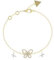 GUESS Damen-Armband Lily Schmetterling Goldfarben S JUBB05113JWYGS