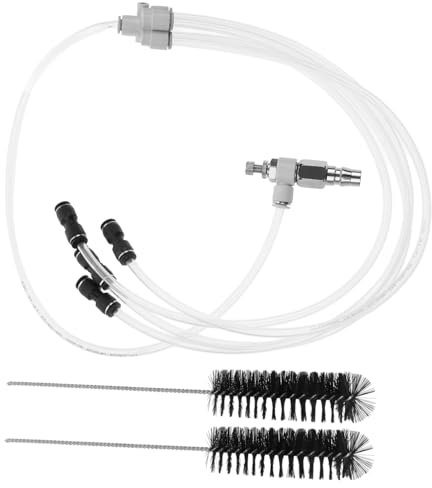 GARVALON 1juego De Limpieza De Acumulación De Para Motor De Automóvil Cepillos De Sistema De Limpieza Neumático Reduce Consumo De y Emisiones Compatible Múltiples De Vehículos