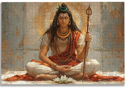 Jigsaw Puzzles for Adults 5000, Zen Jigsaw Puzzles for Adults, India Jigsaws Puzzle with Exquisite Packaging Box, Impossible Wooden Puzzle for Room Home Decor, Gifts for Women, Gifts for Men, -1882
