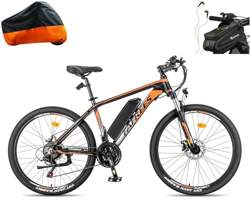 Fafrees Electric Bike for Adults, 26 EAPC Compliant Ebike WITH 36V 13.5Ah Removable Battery, 250W 21-Speed Electric Mountain Bike MTB, 26 Hailong One