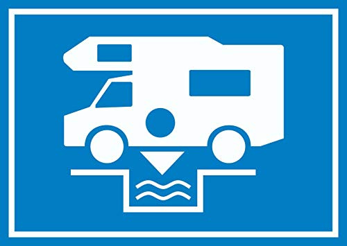 HB-Druck Entsorgungsstation Chemietoilette Schild A4 (210x297mm)