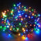 SHATCHI 100LEDs Christmas Tree Fairy String Lights 10m Lit - Multifunction 8 Light Modes, Timer, Memory, Indoor/Outdoor Low Voltage Waterproof Home Decorations