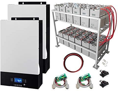 10kW Zero-Transfer Uninterrupted Power Supply (UPS) System with 24kWh energy storage battery backup