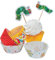 VERY HUNGRY CATERPILLAR PICKS W/WRAPPERS - Party Supplies - 100 Pieces