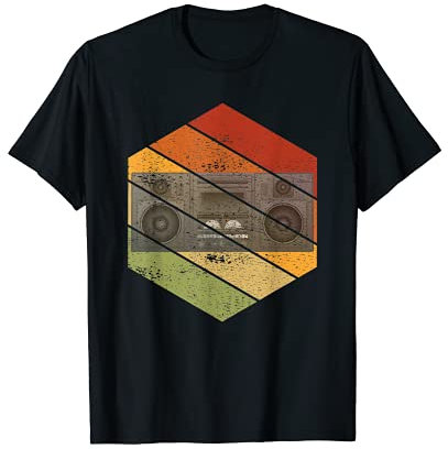 Vintage Radio 80s 90s 1990 1980 Retro Kostüm T-Shirt