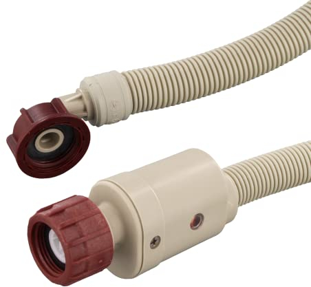 DL-pro Manguera de alimentación Manguera de entrada de agua Aquastop Válvula de seguridad 3m - 90°C - 0,2-10 Bar (0,02-1MPA) codo/recta universal para lavadora lavarropas lavaplatos lavavajillas