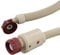 DL-pro Manguera de alimentación Manguera de entrada de agua Aquastop Válvula de seguridad 3m - 90°C - 0,2-10 Bar (0,02-1MPA) codo/recta universal para lavadora lavarropas lavaplatos lavavajillas