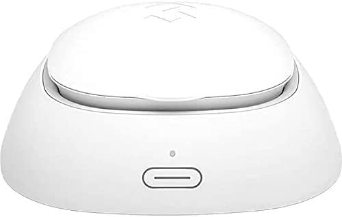 KRASS Ultrasonic Contact Lens Cleaner, Portable, USB Charger, Suitable for Soft, Hard, Colored, RGP & OK Lenses, White