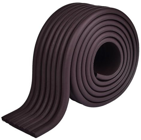 Washranp Isolierband für Rohre, 1 Rolle, Außenrohr, wetterbeständig, Schaumstoff, Wasser, Kälte, Sicherheitsschutz, Innenbereich, Braun