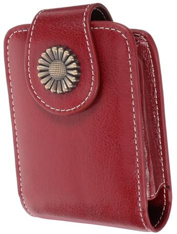 Ipetboom Mini Custodia Compatta Per Rossetto Con Specchio Elegante Borsa Da Viaggio Portatile Per Il Trucco Da Donna Per Compleanno E Natale