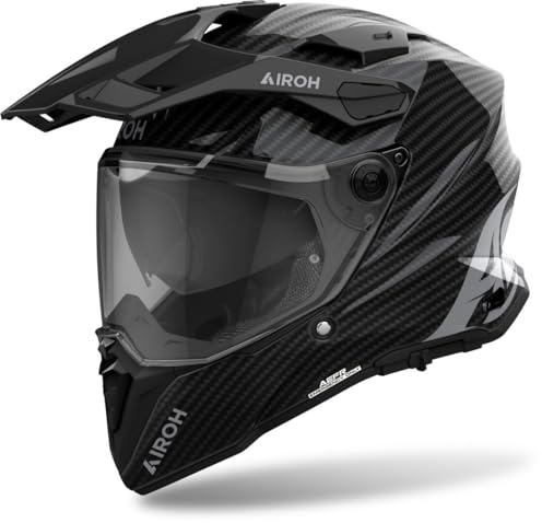 AIROH COMMANDER 2 FULL CARBON GLOSS XXXL | Beschlaghemmend