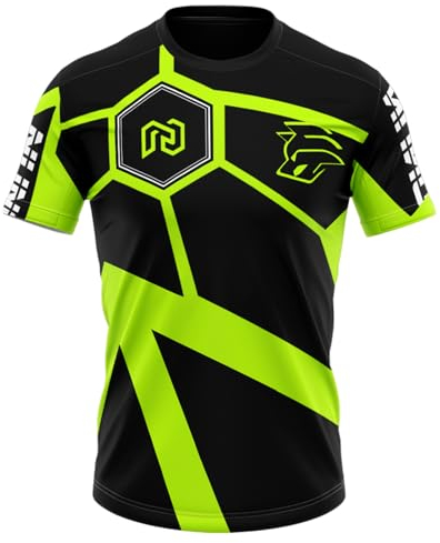 Herren Mountainbike MTB Top Kurzarm Atmungsaktiv Bequem Weich Feuchtigkeitstransport Radtrikot，Downhill Jersey, Cycling Jersey Men's Mountain Bike Motocross Jersey T-Shirt,Soft Texture (Type-4,L)