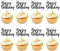 10 Stück Schwarz Happy Birthday Tortendeko Set Tortenstecker Set für Cake Cupcake Topper für Geburtstag Happ Tortendekoration Acryl Glitter Cupcake Topper Kucheneinsatz Aufsätze für Hochzeit Mutter