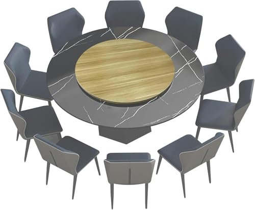 AFLEPCBRQ Placa Giratoria para Mesa De Comedor, 70/80cm Bandeja De Servicio Giratoria Redonda, Pantalla De Cocina Bandeja Giratoria con Cojinete Silencioso