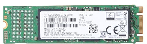 Disques durs internes SSD PM871 PM851 CM871 Installation facile pour ordinateur portable Adaptateur de stockage de bureau 128 Go